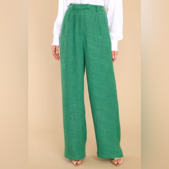 NWT Kelly Green Sweet Lemon Pants Size Large - Picture 4 of 5